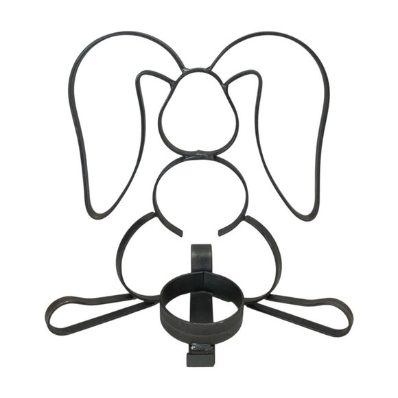 Wrought Iron Metal Bunny Votive Candle Holder Easter Table Centerpiece Decor - Picture 1 of 7